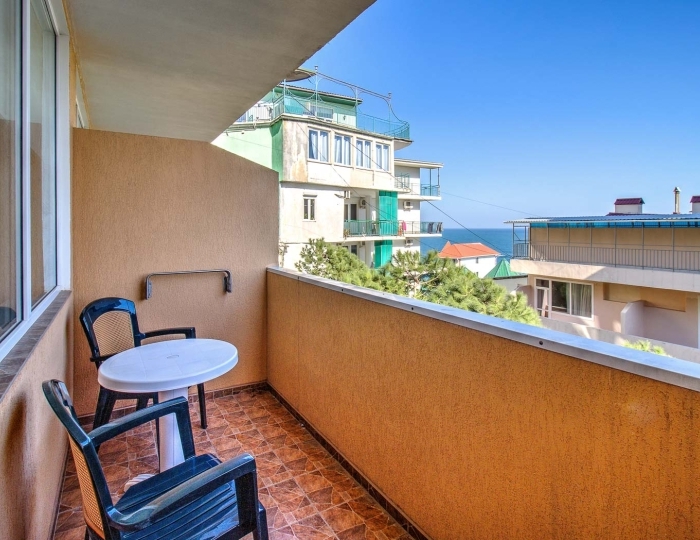 Стандарт 2-местный 1-комнатный боковой вид на море - Отель «Ламбат» Утес