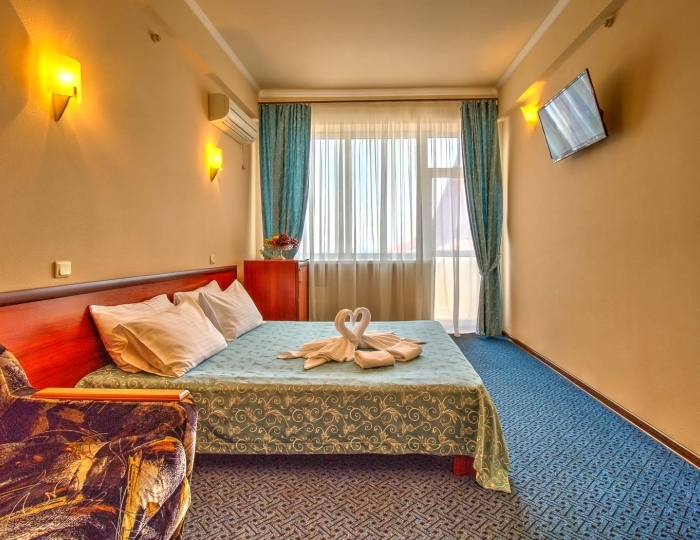 Стандарт 2-местный 1-комнатный вид на море - Отель «Ламбат» Утес